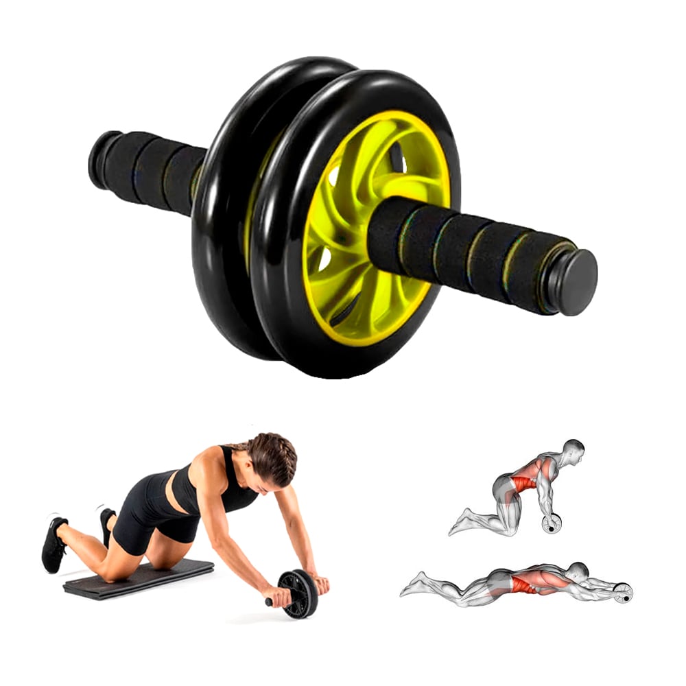 RUEDA ROLLER PARA FLEXIONES CROSSFIT GYM - 1