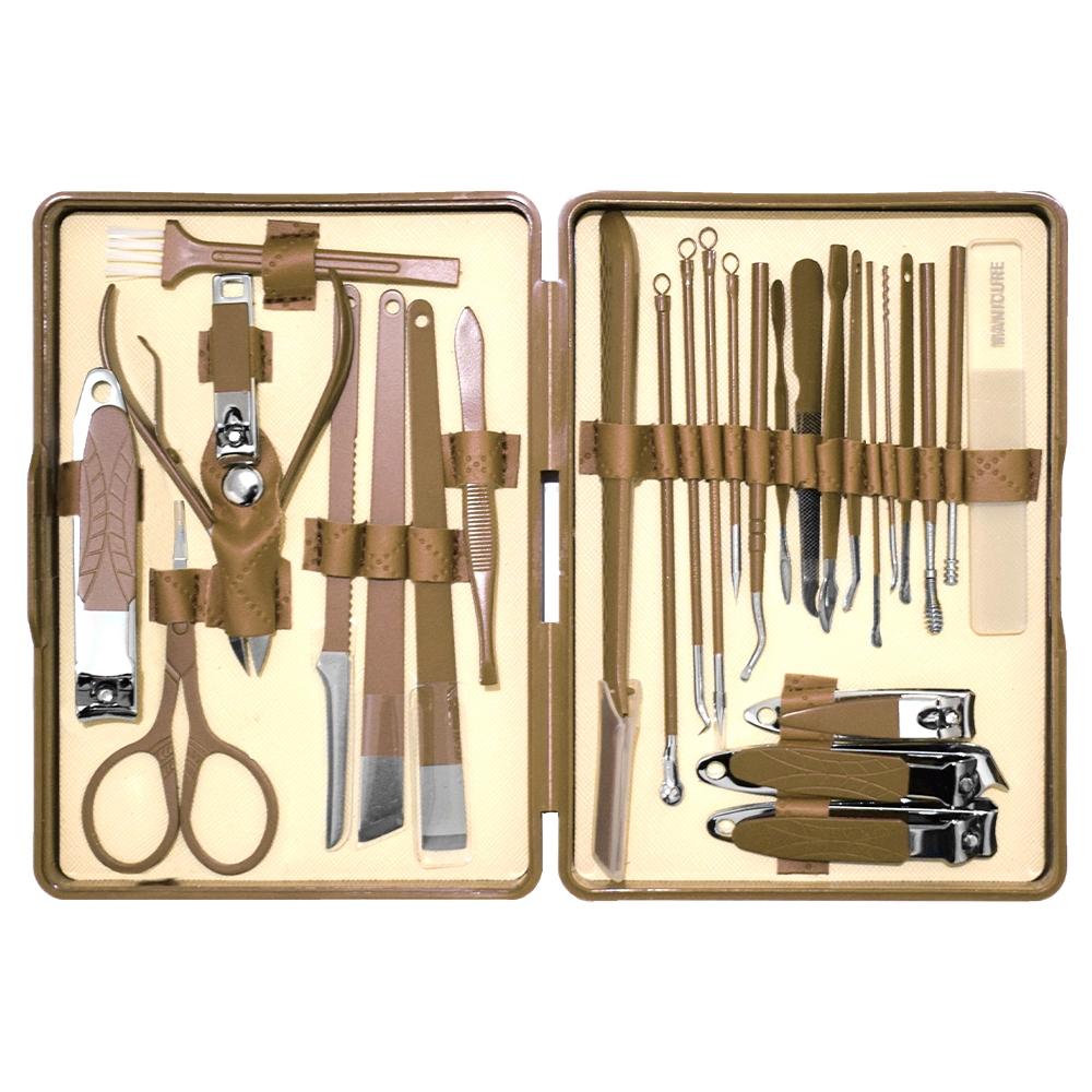 SET CORTAUÑAS 29 PIEZAS CON ESTUCHE - COLOR VARIADO - 3