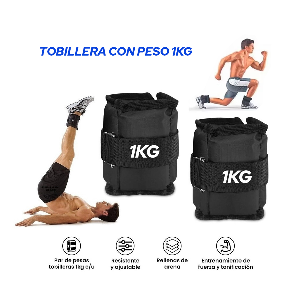 TOBILLERA MUÑEQUERA 1KG - 1