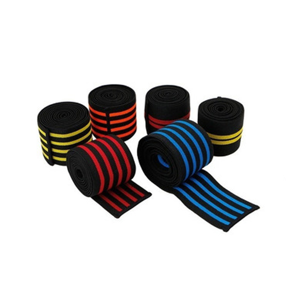 RODILLERA ELASTICA FLEXIBLES PARA LEVANTAMIENTO DE PESAS- 2 UNIDADES - 4