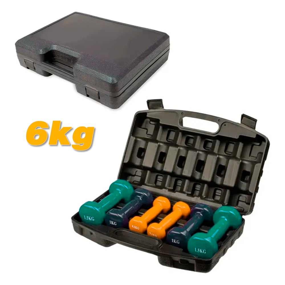 SET DE MANCUERNAS DE 6KG - 1