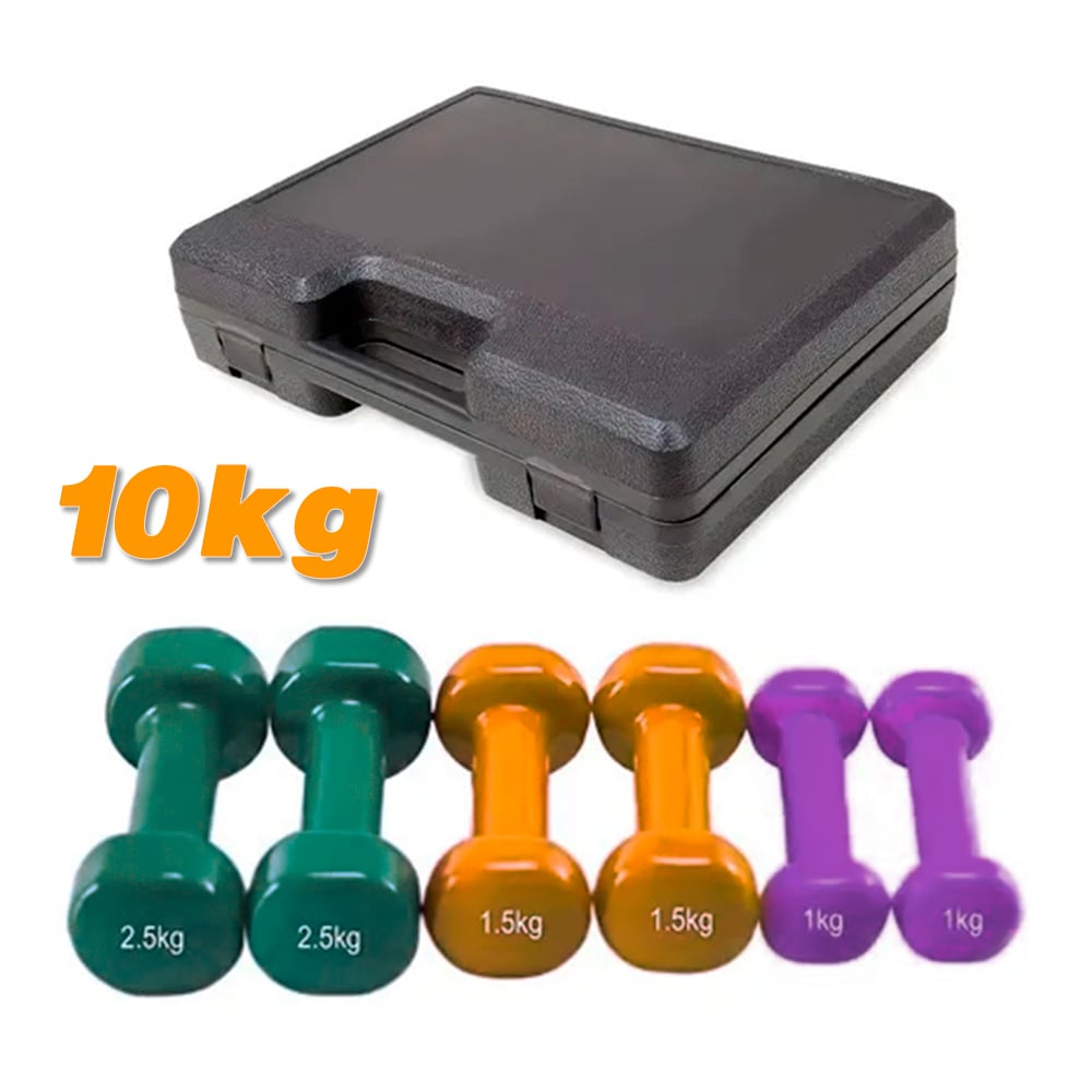 SET DE MANCUERNAS DE 10KG - 1