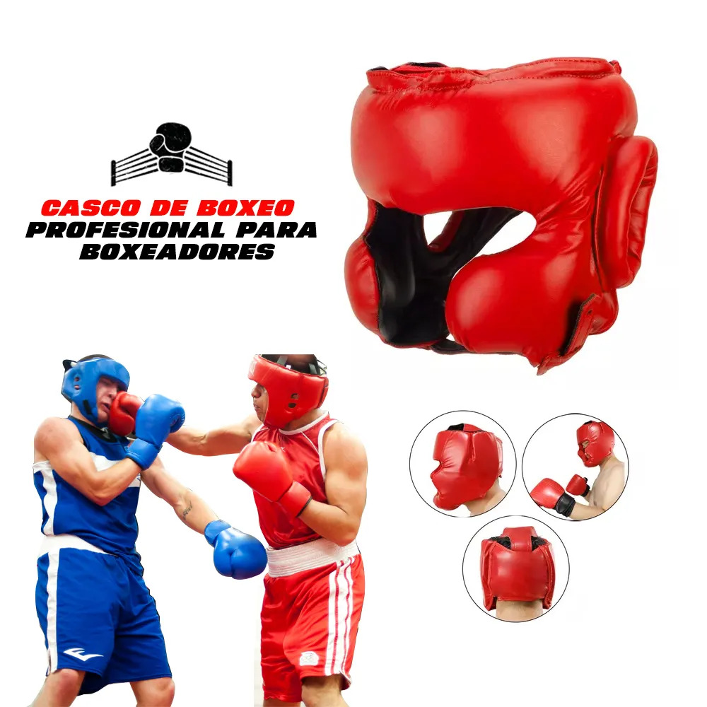 CASCO PROTECTOR DE BOXEO - 1