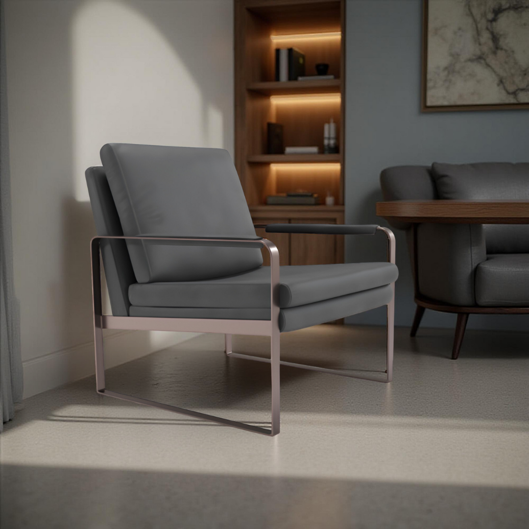 BUTACA FORMAS HOME ALICANTE OFFICE GRIS OSCURO - 1