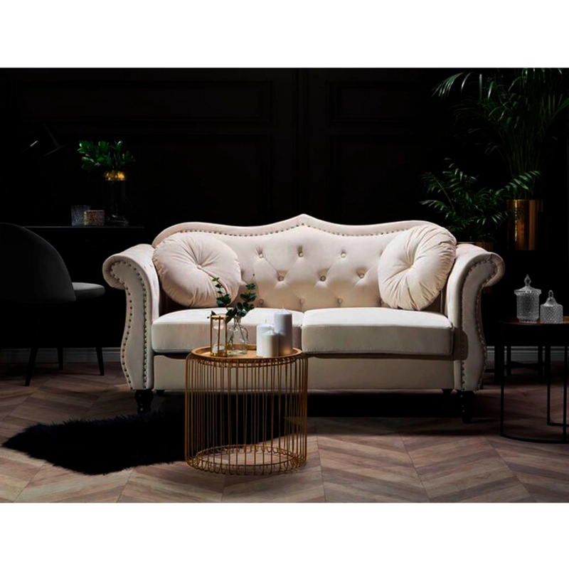 Sofá 2 Plazas Bodo Beige de Formas Home - 1