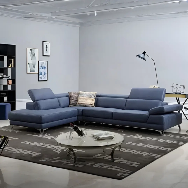 SOFÁ SECCIONAL ADRIANA ABATIBLE FORMAS HOME DE DISEÑO CONTEMPORÁNEO - 1