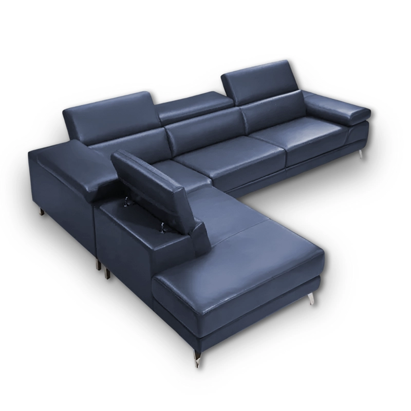 SOFÁ SECCIONAL ADRIANA ABATIBLE FORMAS HOME DE DISEÑO CONTEMPORÁNEO - 6