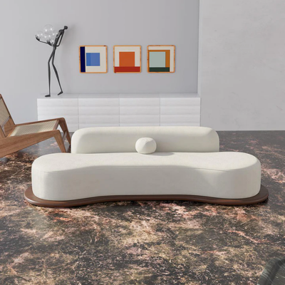 SOFÁ CURVO BRUN| FORMAS HOME - 1