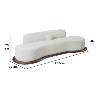 SOFÁ CURVO BRUN| FORMAS HOME - 5