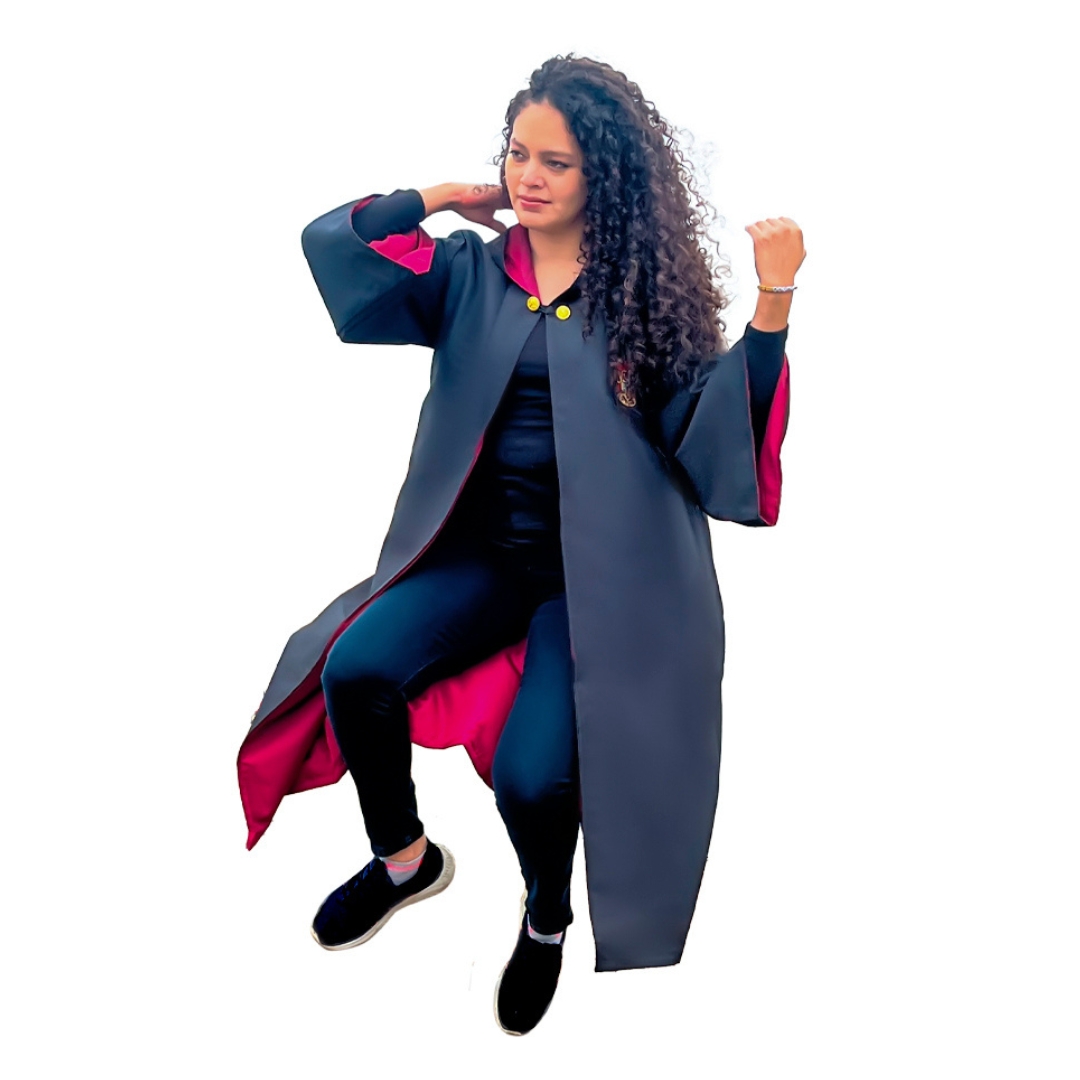 DISFRAZ HOMBRE ROJO HARRY POTTER TUNICA CAPA UNIFORME GRYFFINDOR HALLOWEEN - 3