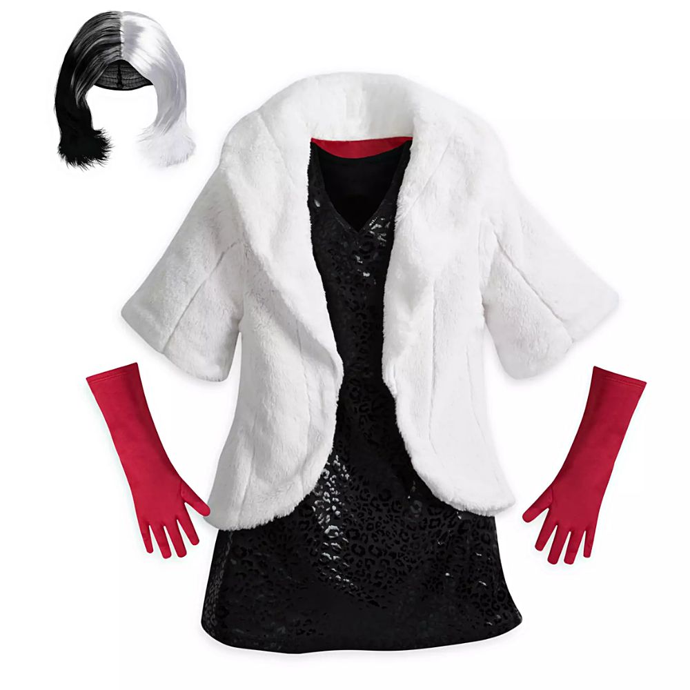 DISFRAZ NIÑA DISNEY STORE MULTICOLOR 101 DÁLMATAS CRUELLA DE VIL - 1