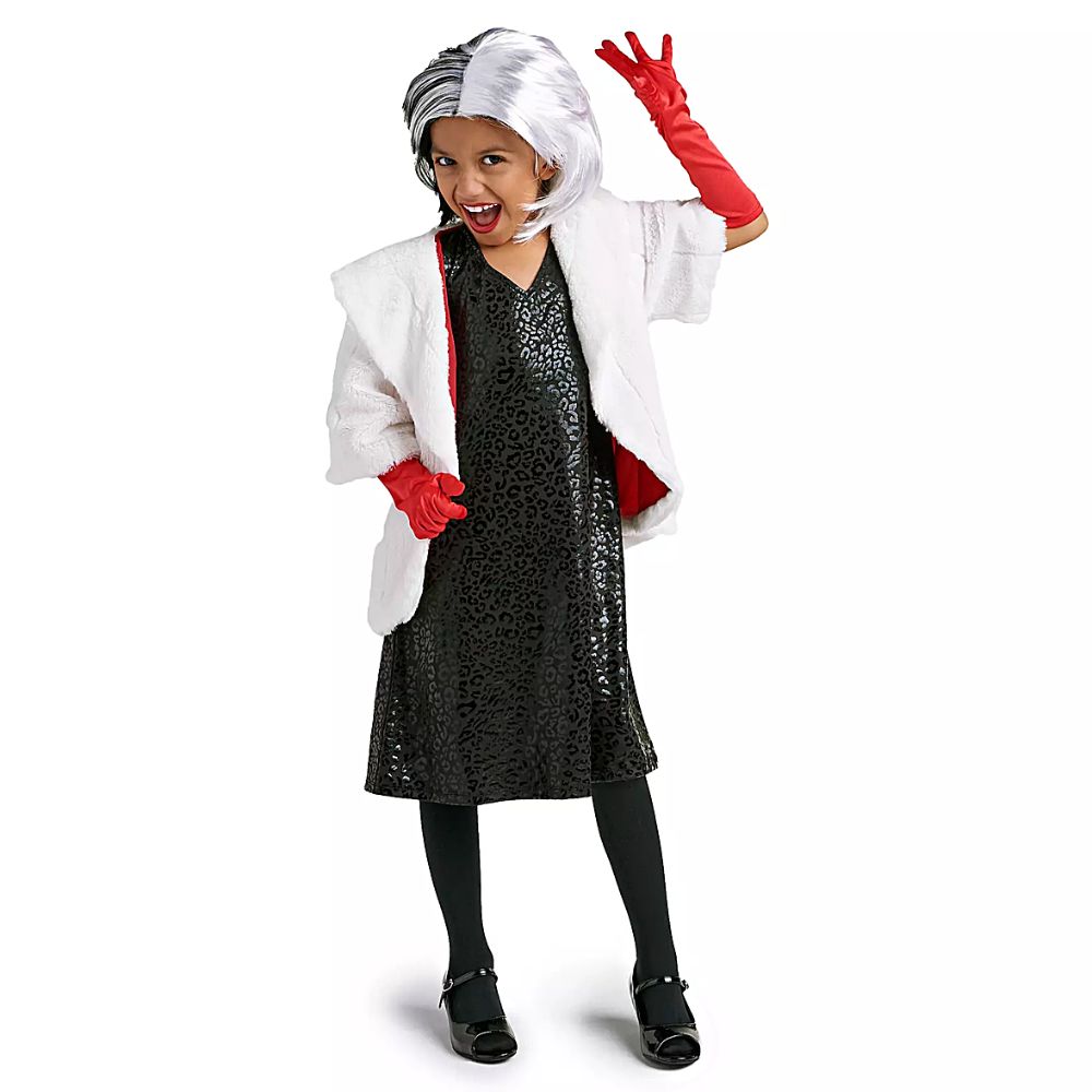 DISFRAZ NIÑA DISNEY STORE MULTICOLOR 101 DÁLMATAS CRUELLA DE VIL - 4