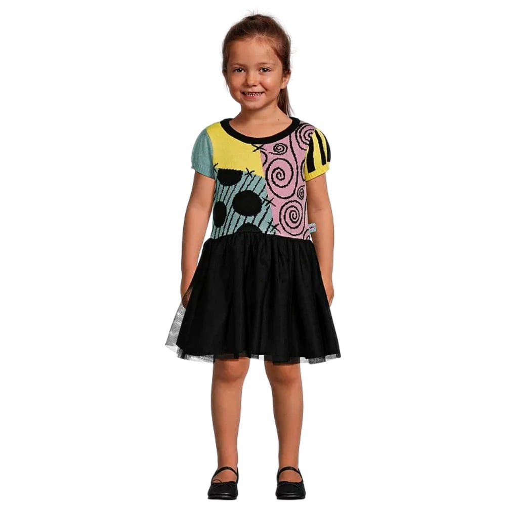 DISFRAZ NIÑA DISNEY NEGRO SALLY NIGHTMARE BEFORE CHRISTMAS VESTIDO - 2