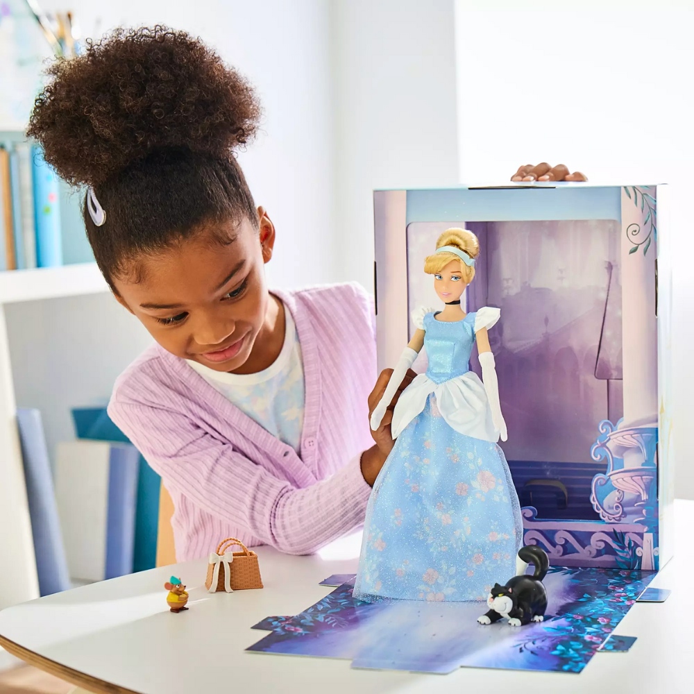 MUÑECA DISNEY STORE CENICIENTA CON ROPA Y ACCESORIOS - 5