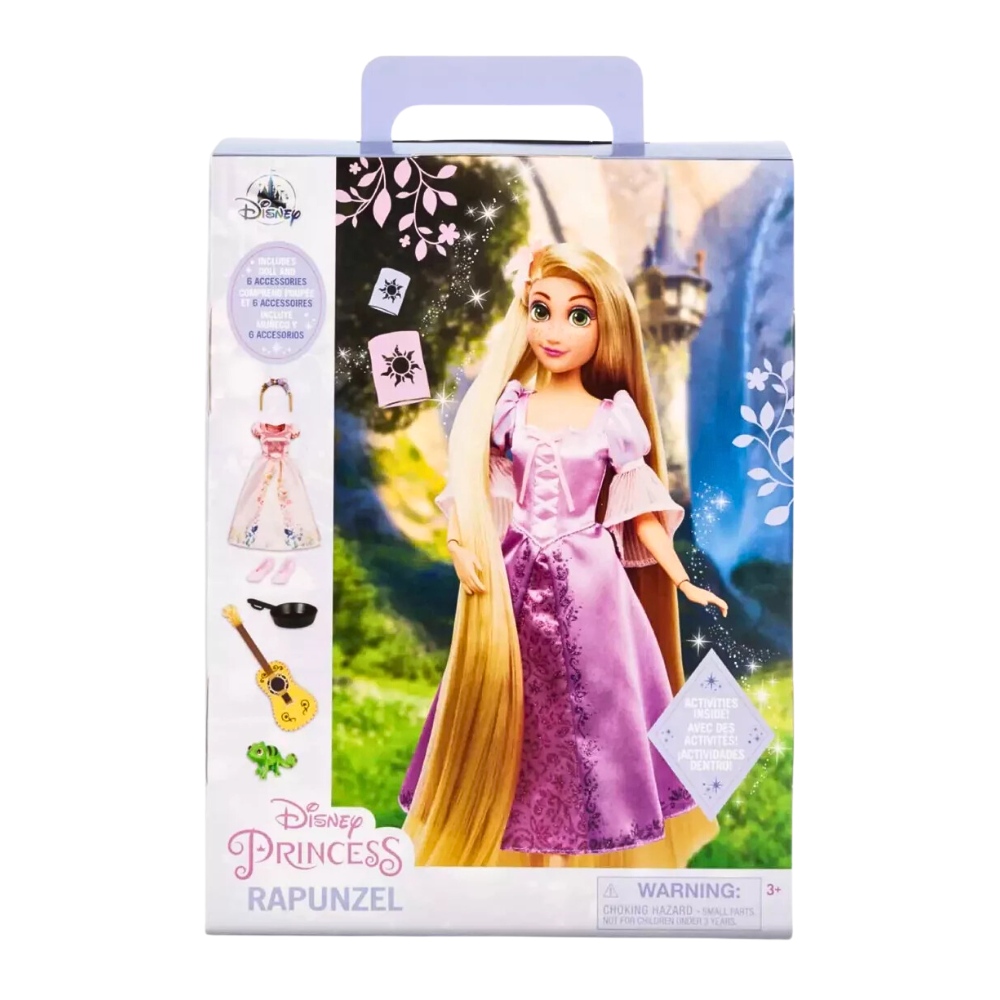 MUÑECA DISNEY STORE RAPUNZEL CON ROPA Y ACCESORIOS - 3