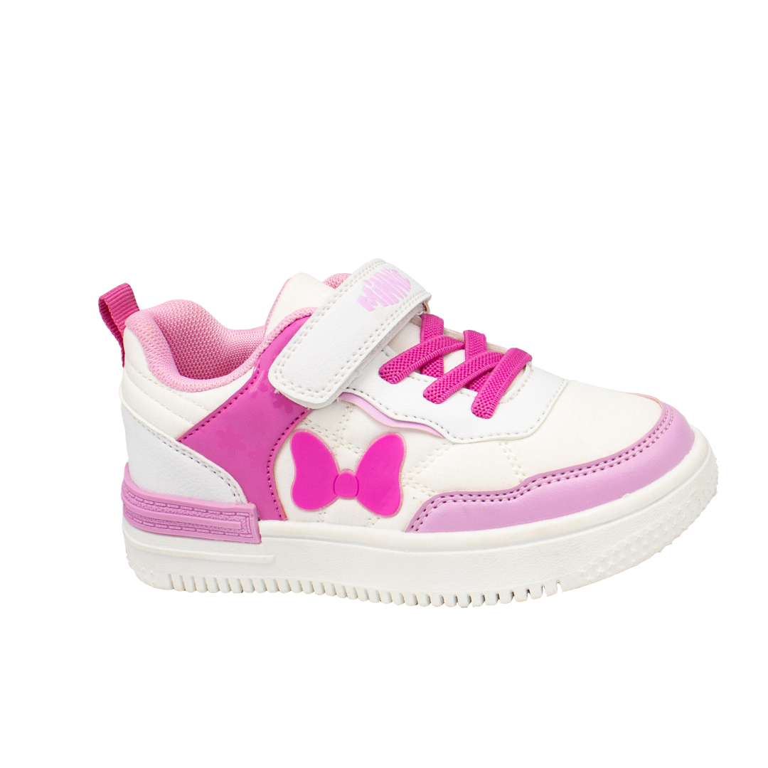 ZAPATILLAS DISNEY URBANAS MINNIE MOUSE BLANCO NIÑA CUERO - 1