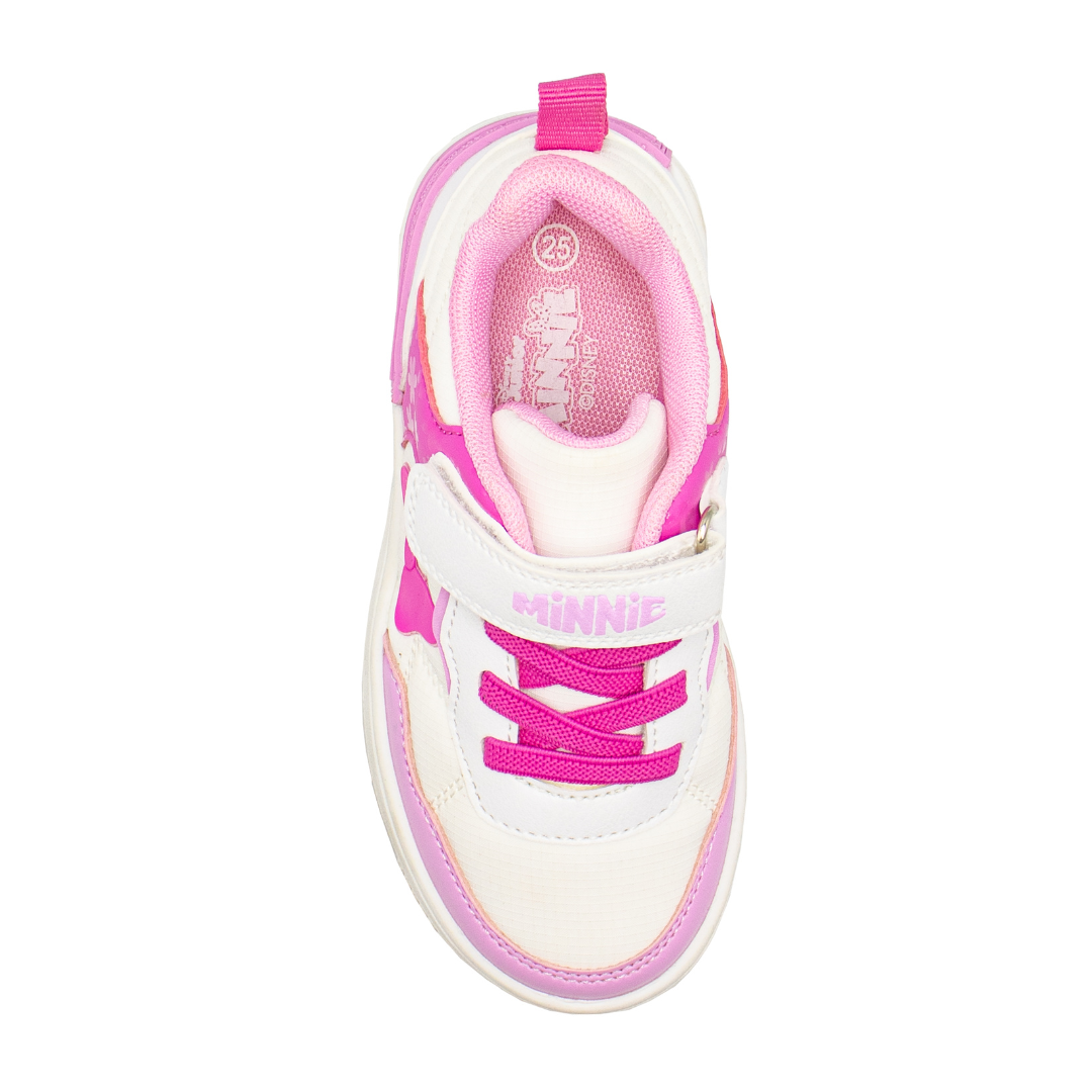ZAPATILLAS DISNEY URBANAS MINNIE MOUSE BLANCO NIÑA CUERO - 2