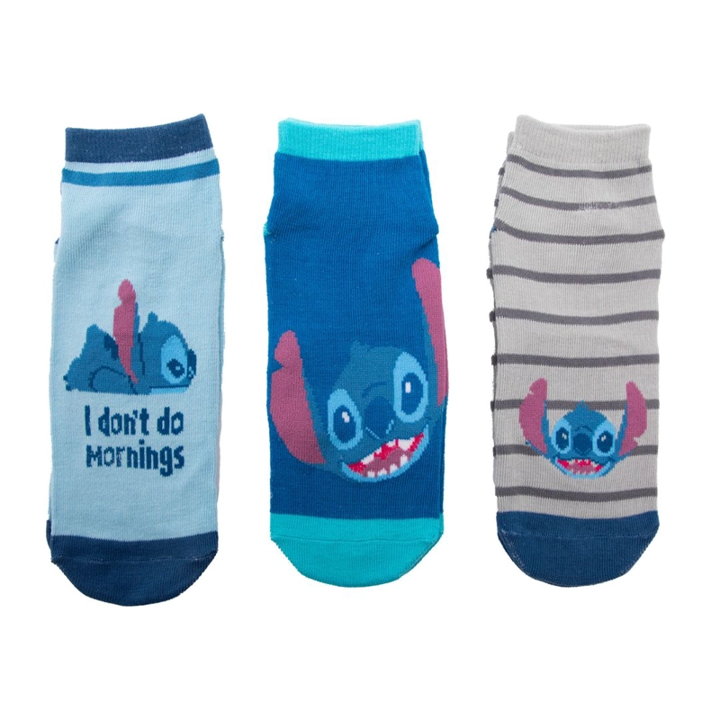 MEDIAS ANTIDESLIZANTE DISNEY LILO Y STITCH TRIPACK - 1