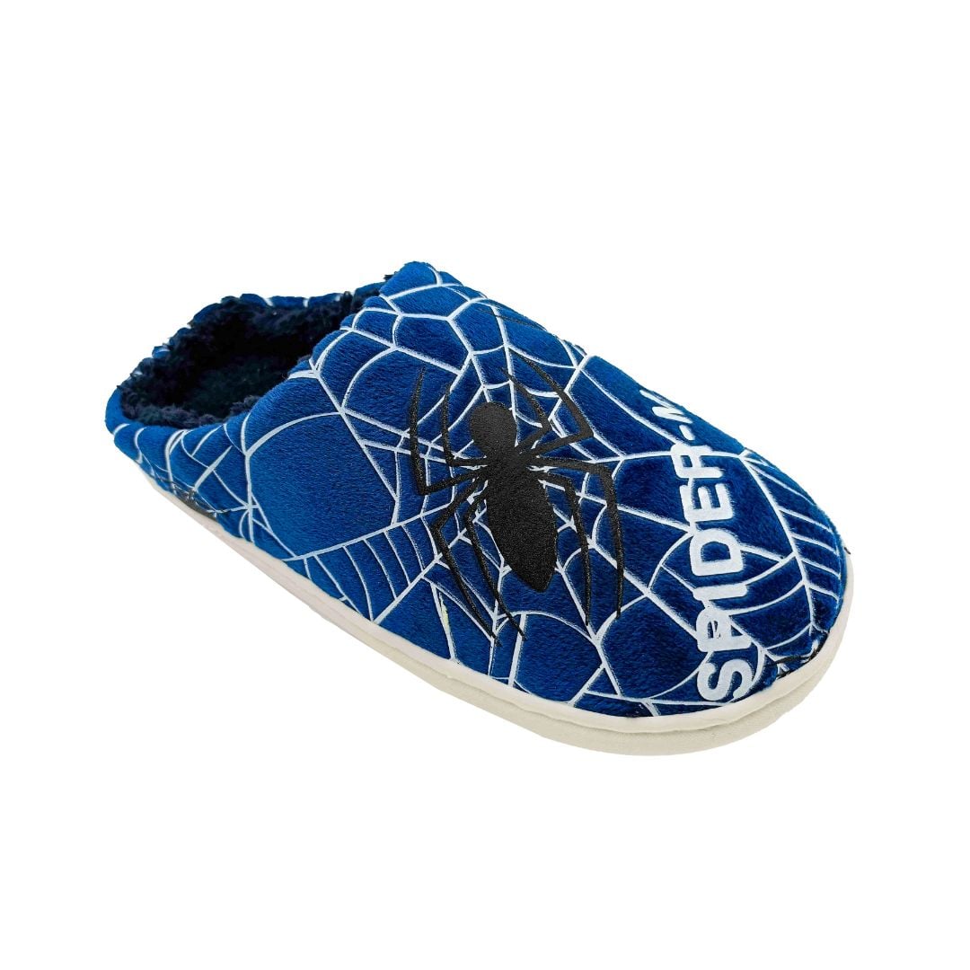 PANTUFLAS HOMBRE SPIDERMAN AZUL - 1