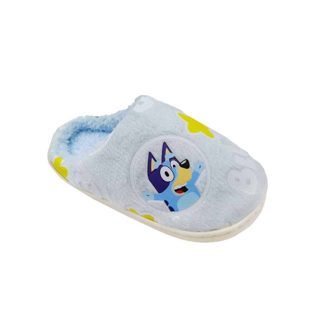 PANTUFLAS NIÑA BLUEY CELESTE - 1