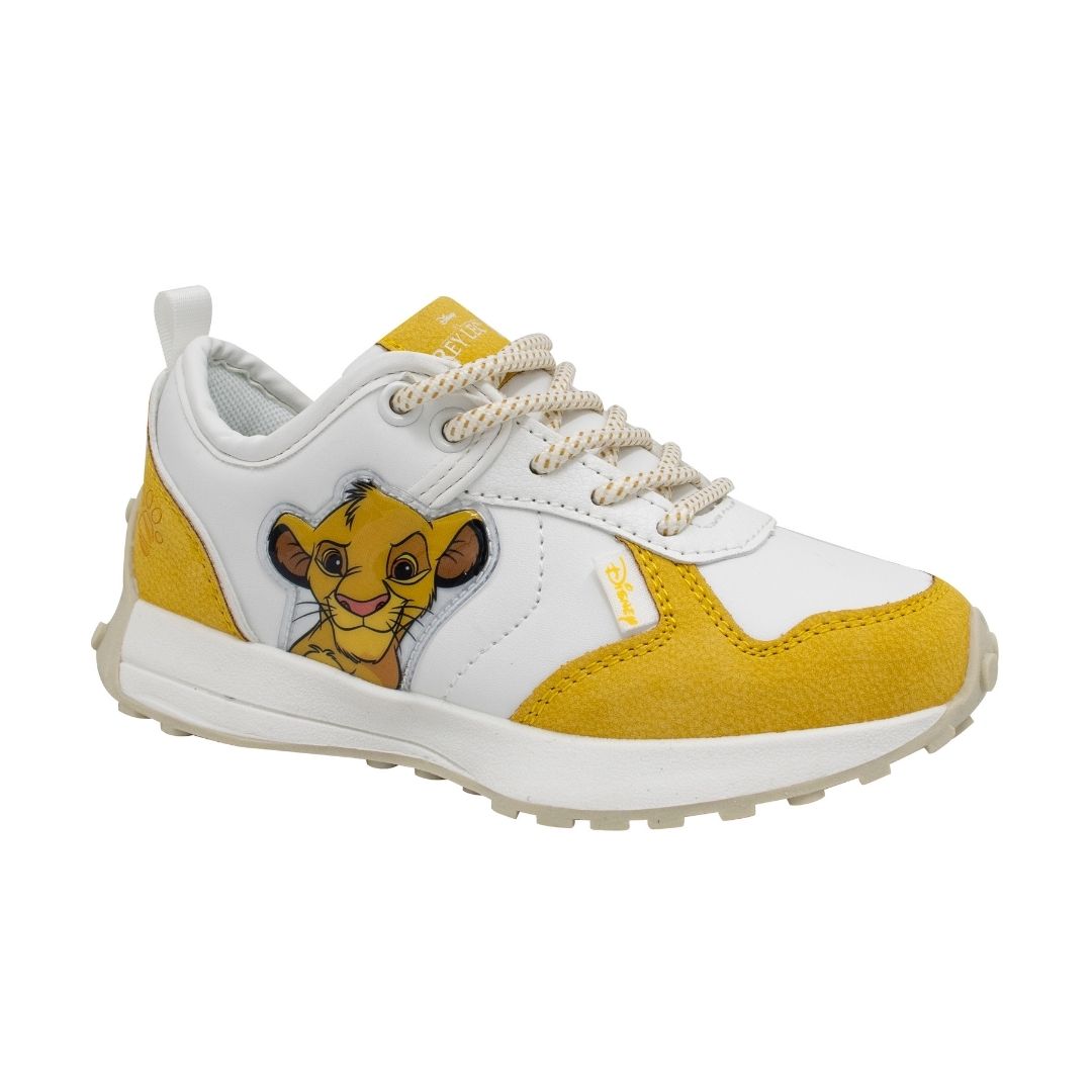 ZAPATILLAS NIÑO REY LEON SIMBA BLANCO - 1