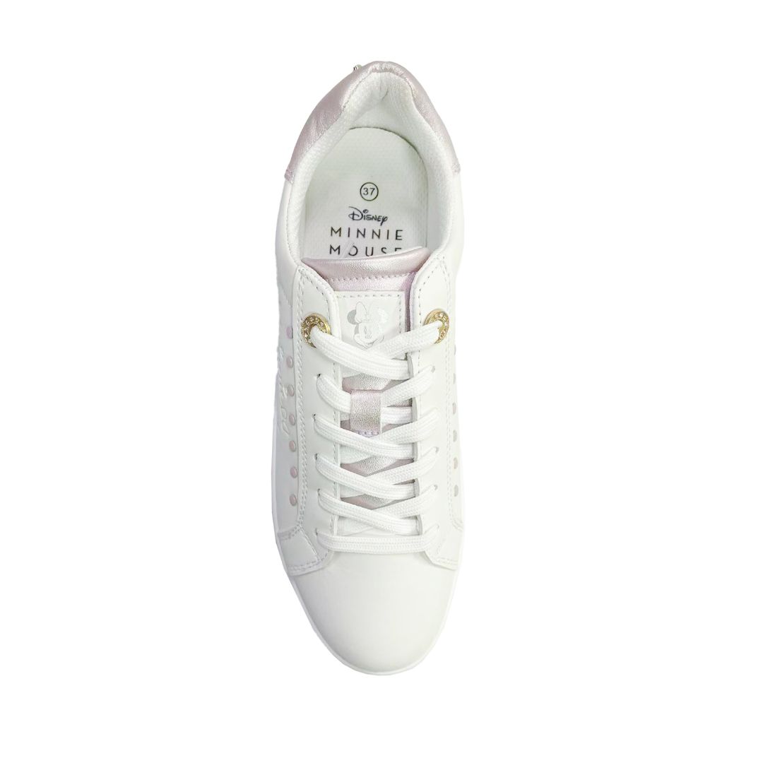 ZAPATILLAS URBANAS MUJER MINNIE MOUSE LILA DORADO - 2