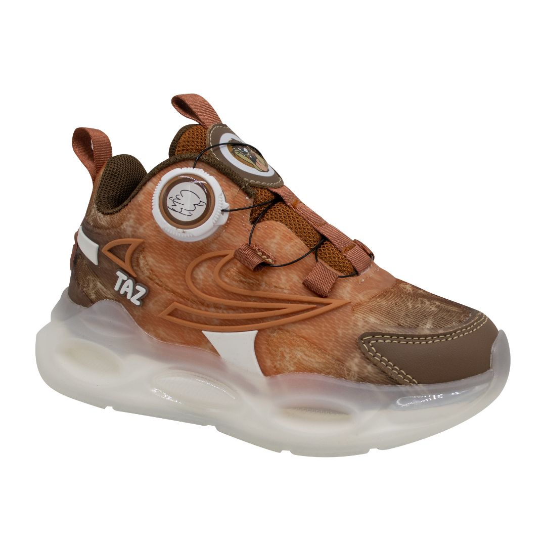 ZAPATILLAS NIÑO LOONEY TUNES TAZMANIA MARRON - 1