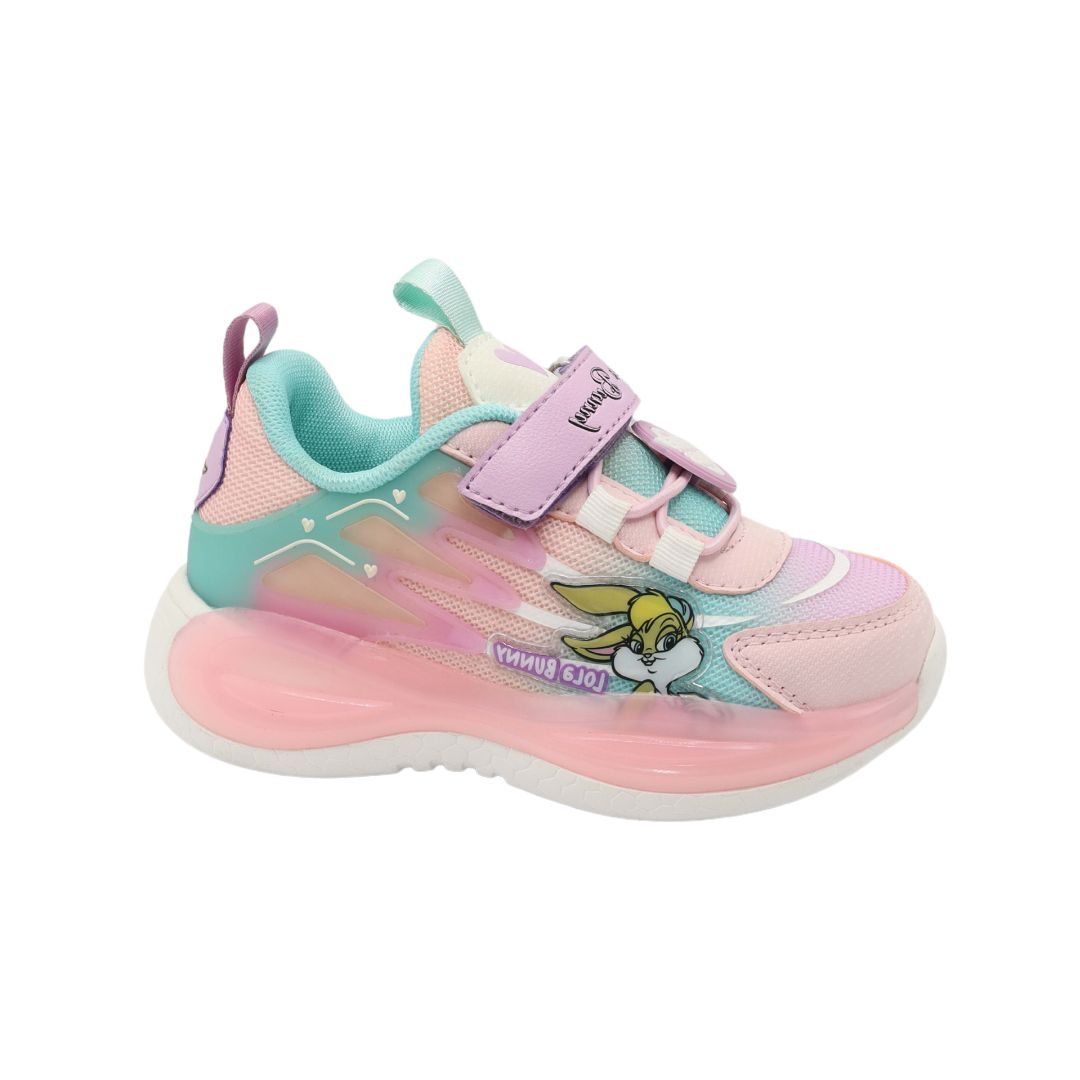 Zapatillas Niña Looney Tunes Lola Bunny Lila con Luces - 1