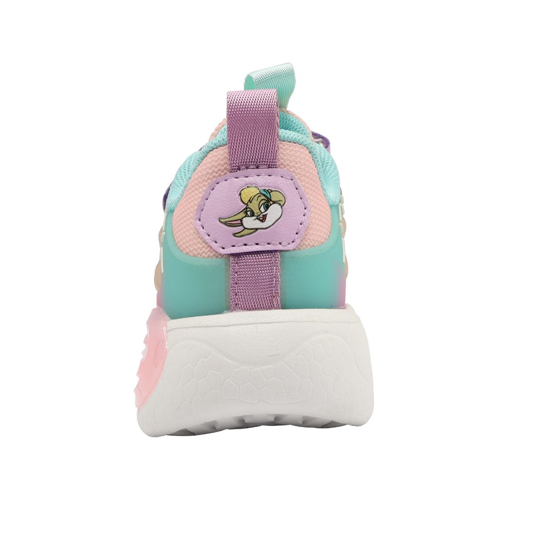 Zapatillas Niña Looney Tunes Lola Bunny Lila con Luces - 3