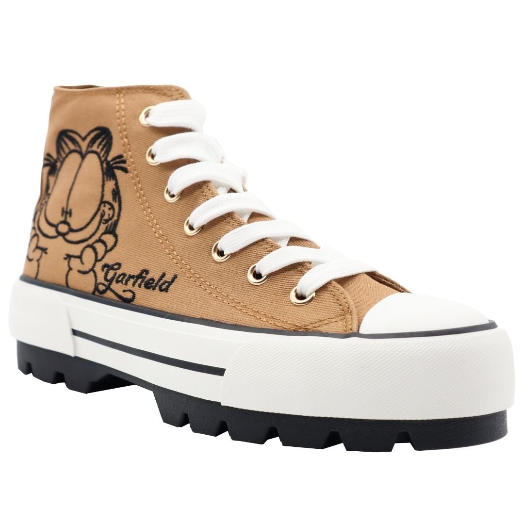 ZAPATILLAS MUJER GARFIELD BOTIN MARRON - 1