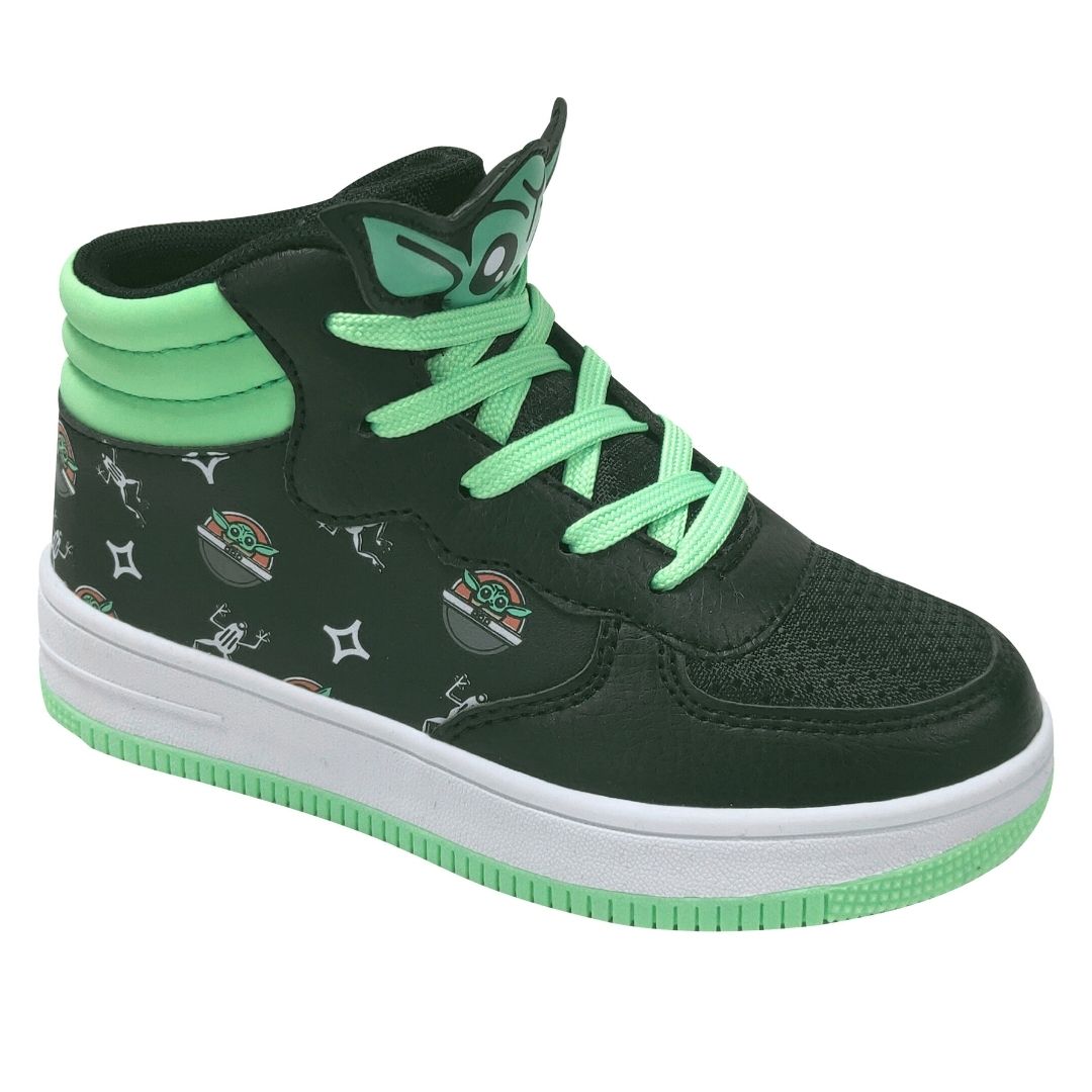Zapatillas Niño Star Wars Baby Yoda Botin Verde - 1