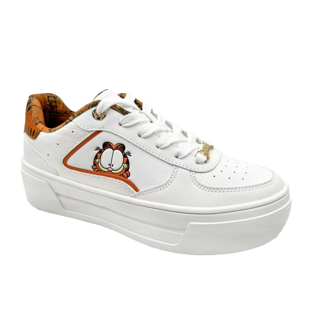 GARFIELD ZAPATILLAS CASUAL MUJER BLANCO - 1