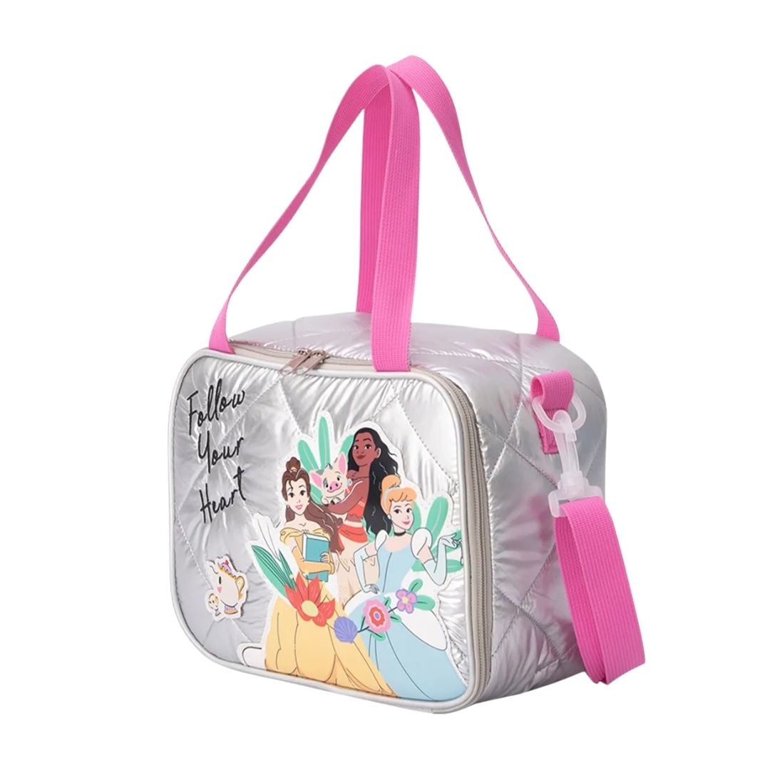 DISNEY PRINCESAS LONCHERA PLATEADA - 2