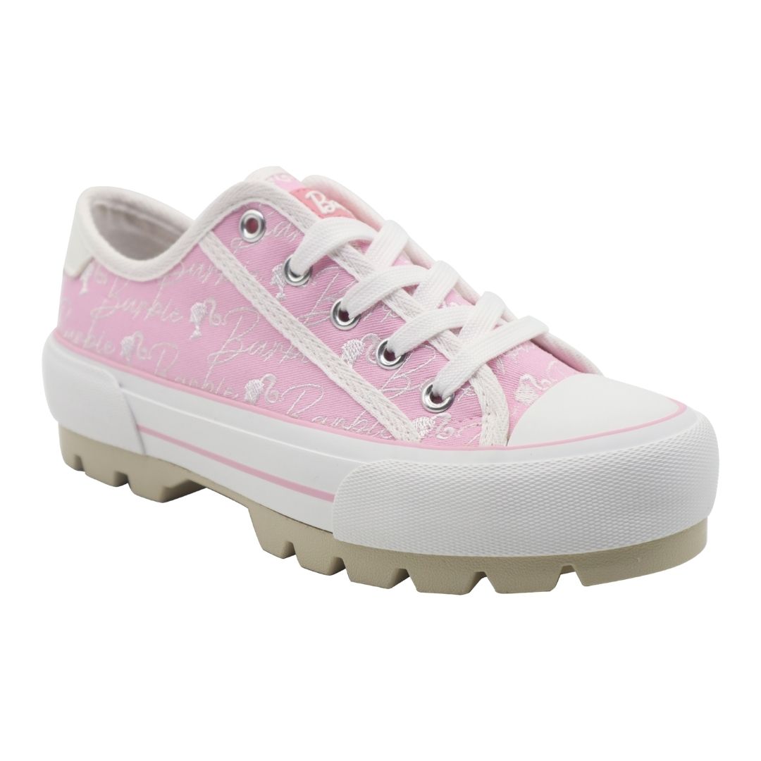 ZAPATILLAS MUJER BARBIE CASUAL ROSA - 1