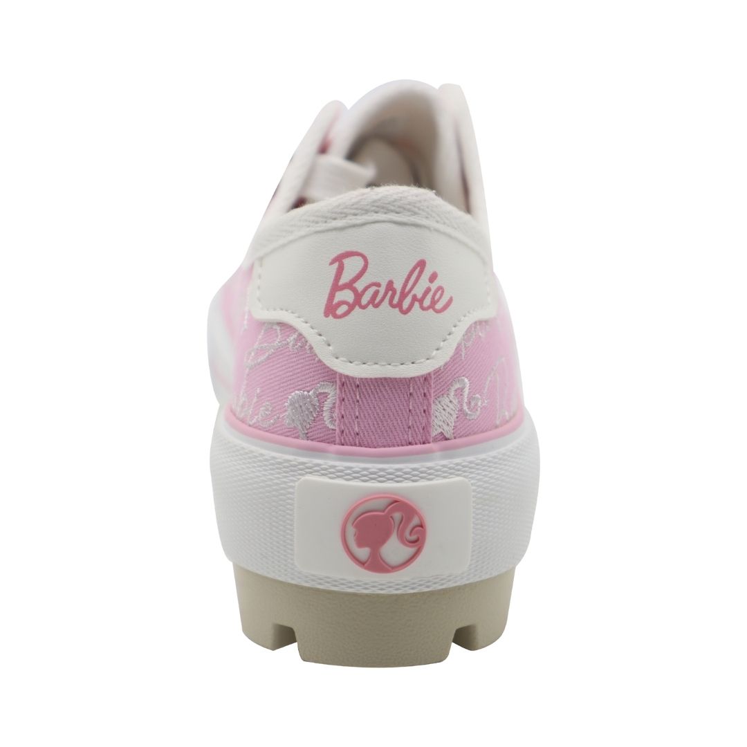 ZAPATILLAS MUJER BARBIE CASUAL ROSA - 3