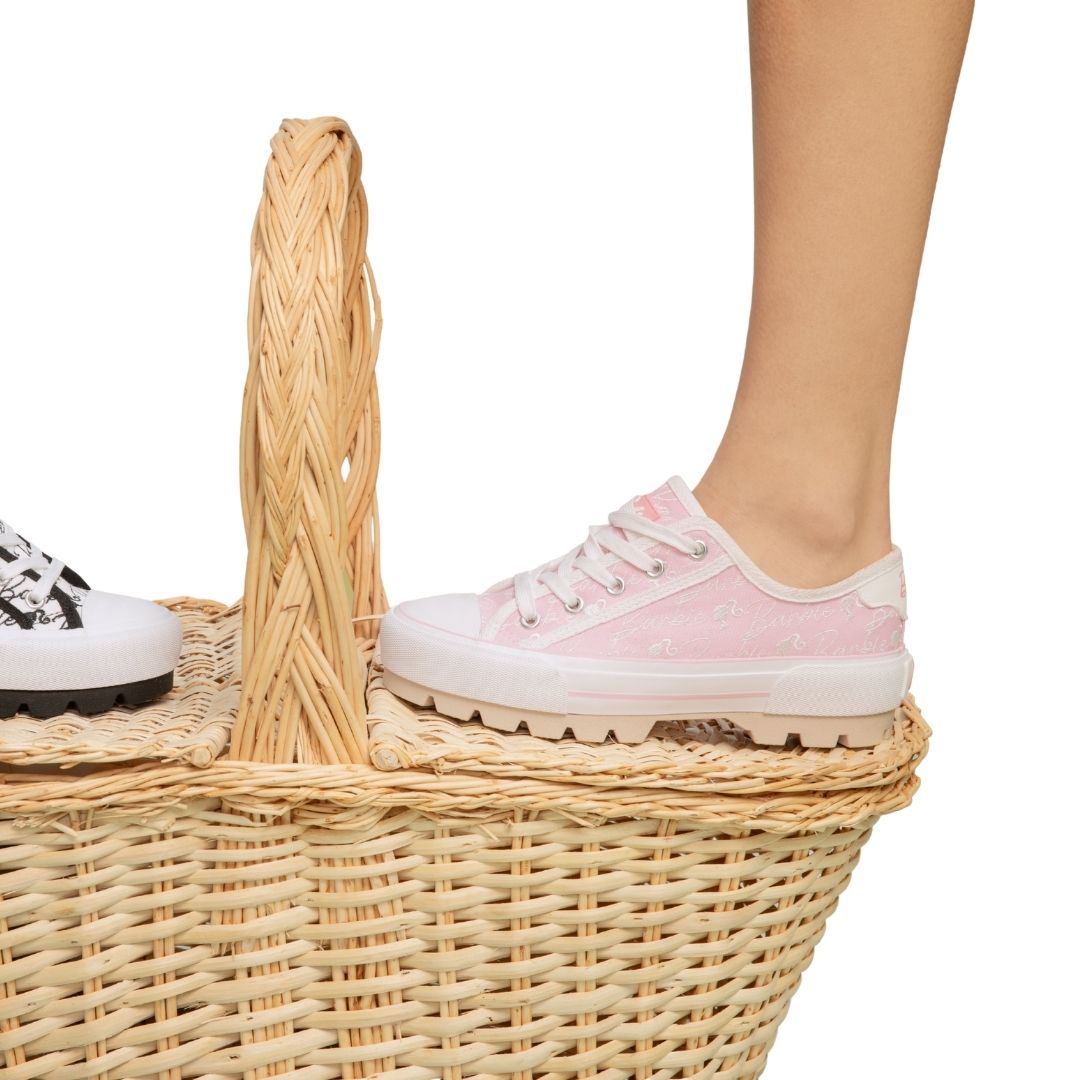 ZAPATILLAS MUJER BARBIE CASUAL ROSA - 5