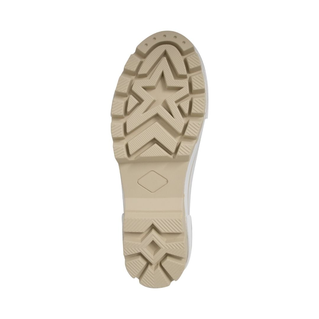 ZAPATILLAS MUJER GARFIELD CASUAL BLANCO Y AMARILLO - 4