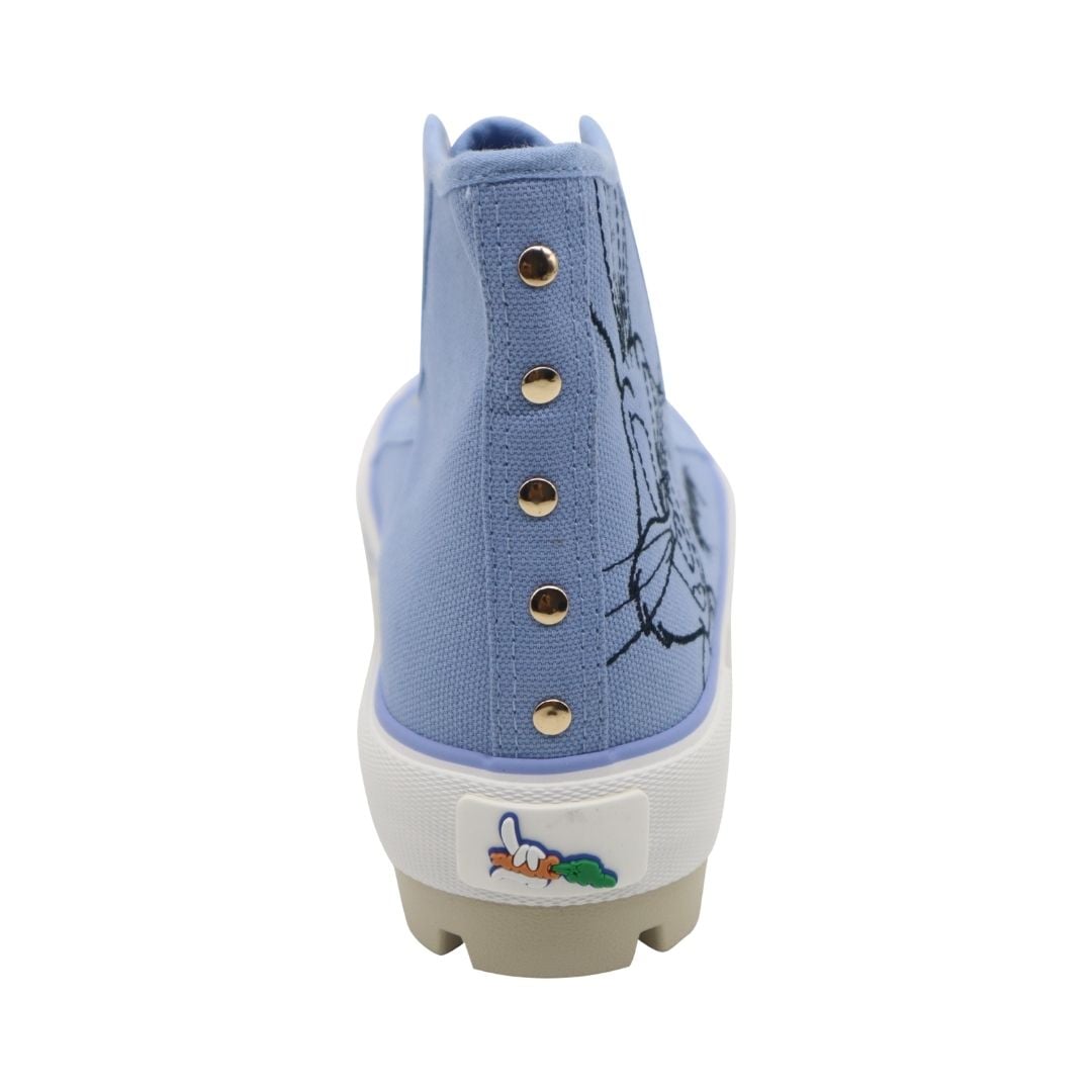 ZAPATILLAS BOTIN MUJER LOONEY TUNES CASUAL CELESTE - 3