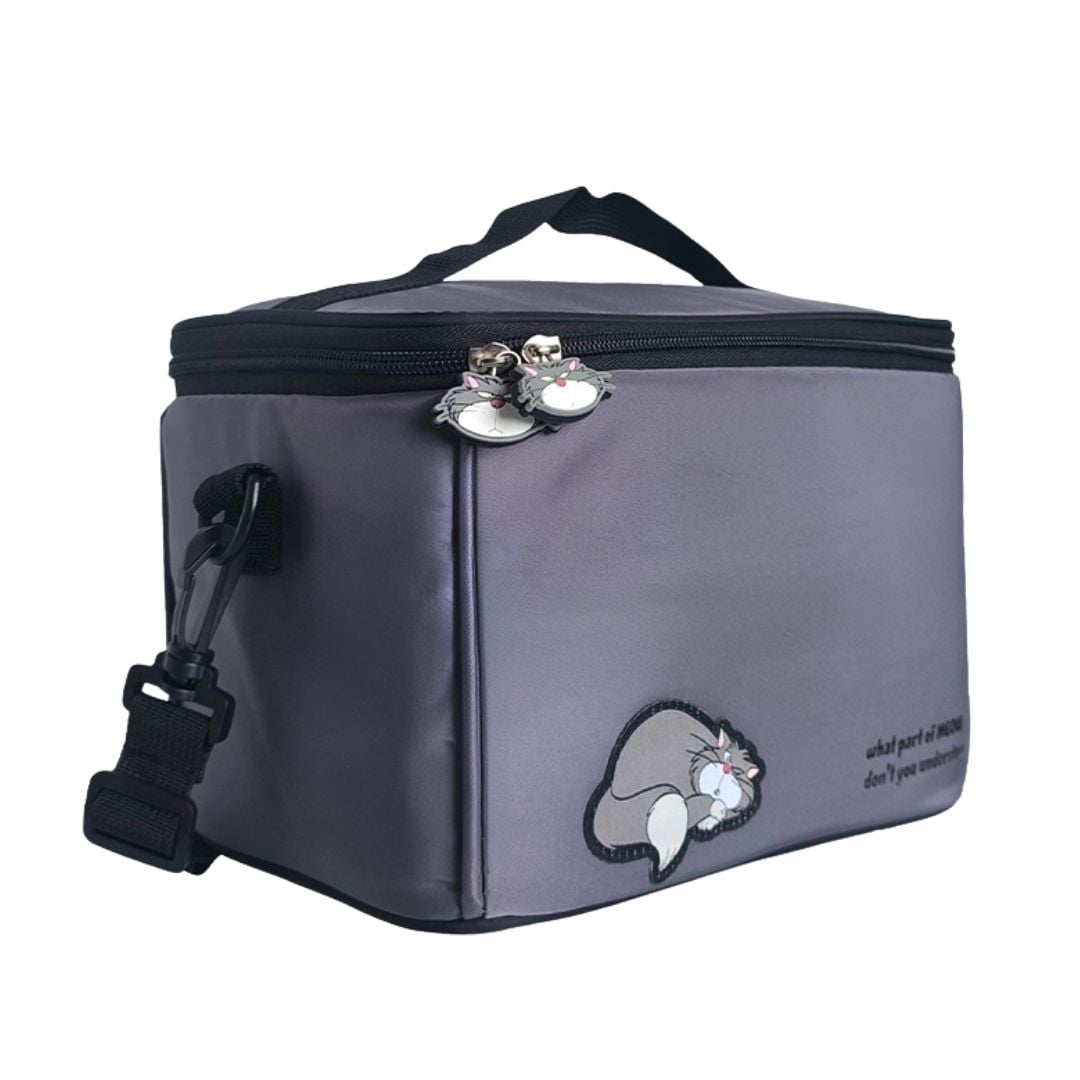 LONCHERA BOLSO DISNEY LUCIFER GRIS - 2