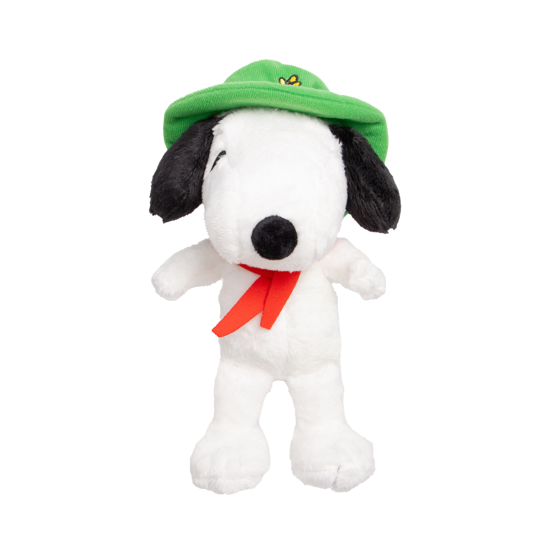 PELUCHE SNOOPY BEAGLE SCOUT PEANUTS 25 CMS - 1