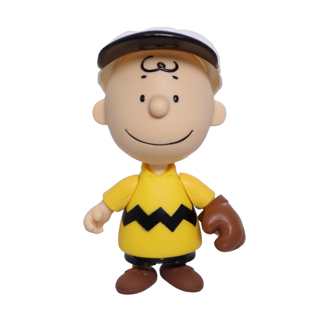 FIGURA ARTICULADA CHARLIE BROWN SNOOPY PEANUTS 10 CMS - 1