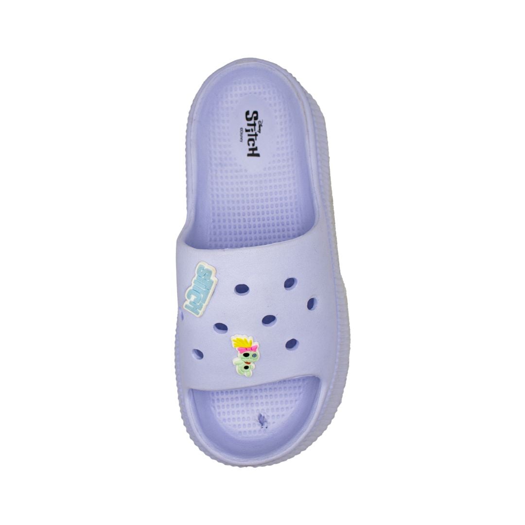 SANDALIAS MUJER CASUAL STITCH LILA - 2