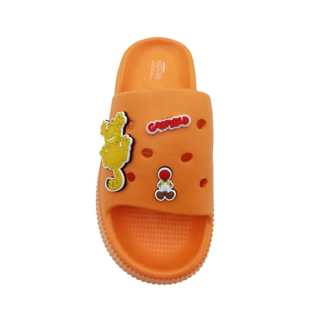 SANDALIAS MUJER CASUAL GARFIELD ANARANJADO - 2