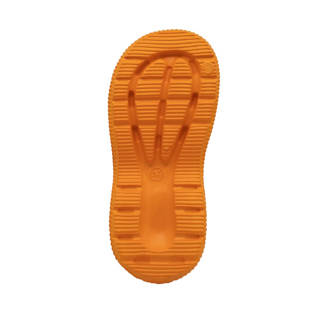 SANDALIAS MUJER CASUAL GARFIELD ANARANJADO - 4