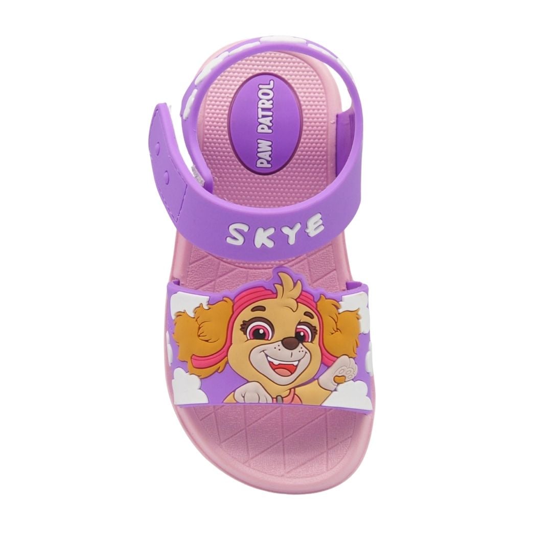 SANDALIAS NIÑA PLAYERA SKYE MORADO ROSADO - 2