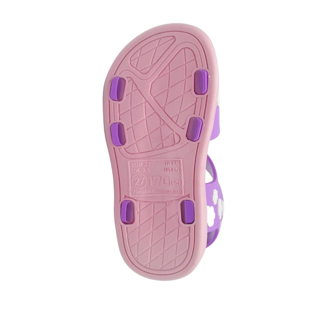 SANDALIAS NIÑA PLAYERA SKYE MORADO ROSADO - 4