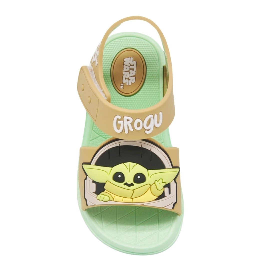 SANDALIAS NIÑO PLAYERA BABY YODA STAR WARS VERDE - 2