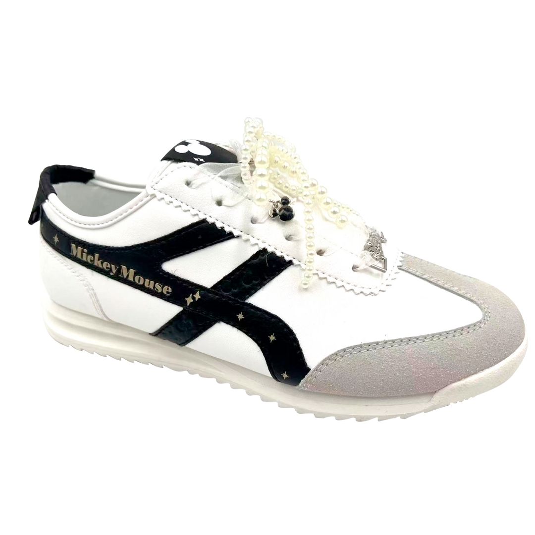 ZAPATILLAS MUJER CASUAL MICKEY MOUSE BLANCO - 1