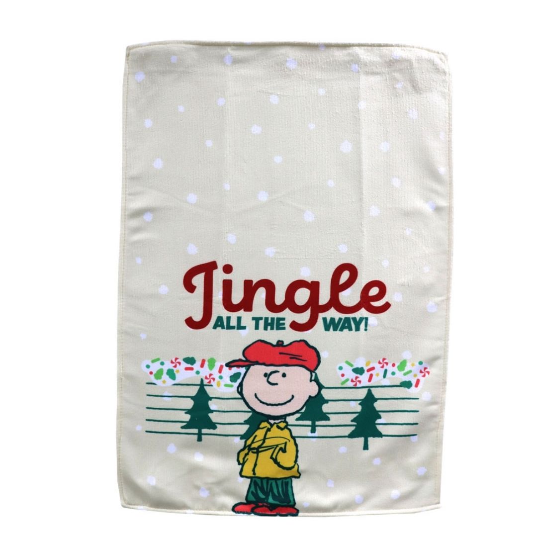 SET SECADORES NAVIDAD COCINA SNOOPY X2 45X65CM MOD2 - 3