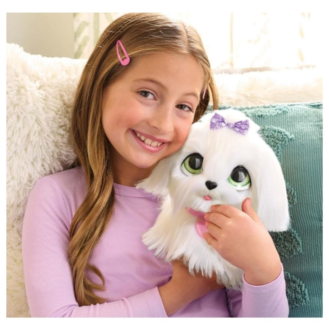PELUCHE INTERACTIVO JUGUETE FURREAL GOGO PUPPY PERRITA CON SONIDOS Y MOVIMIENTO 25 CM - 2